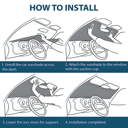 Cat's Trip - Personalized Cat Car Sunshade