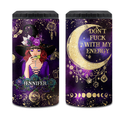 Don't F With My Energy - Personalized Witch Can Cooler