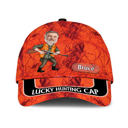 Lucky Hunting Cap - Personalized Hunting Classic Cap