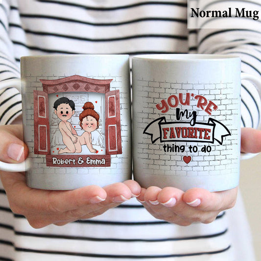You’re My Favorite - Personalized Couple Mug