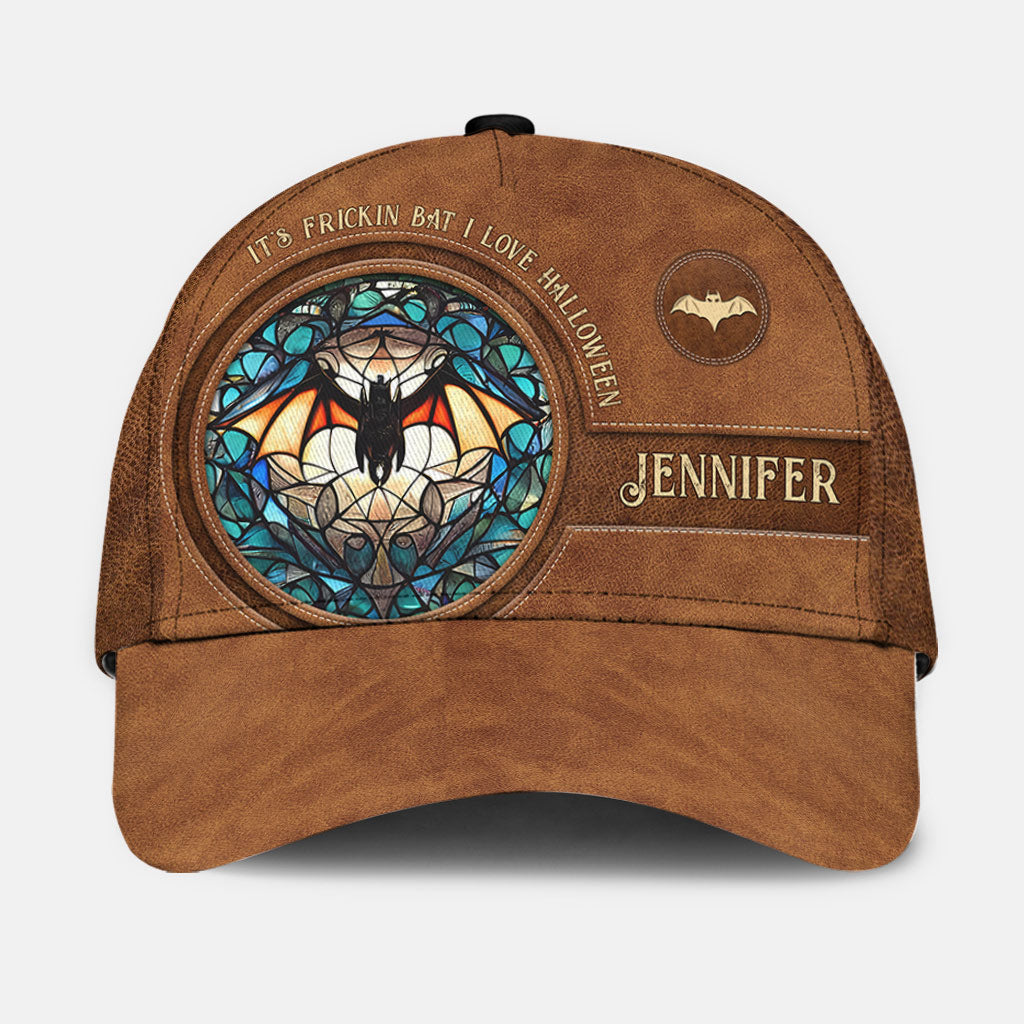 It's Frickin' Bat I Love Halloween - Personalized Witch Classic Cap
