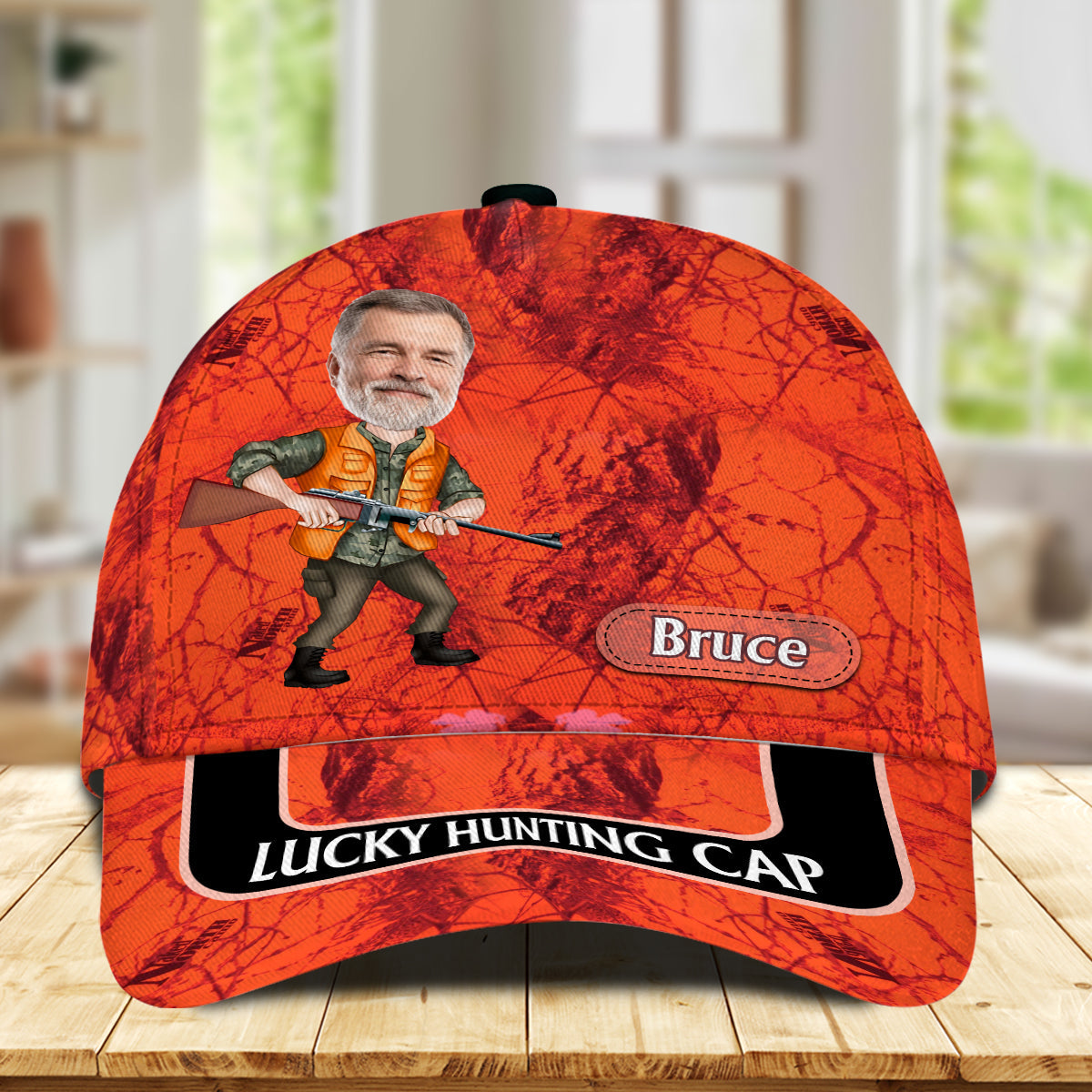 Lucky Hunting Cap - Personalized Hunting Classic Cap