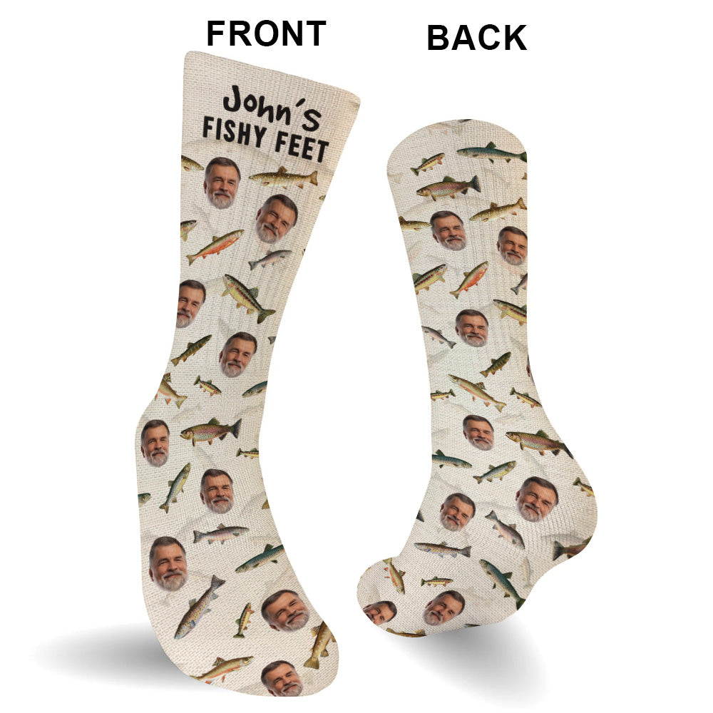 Fishy Feet - Personalized Fishing Socks