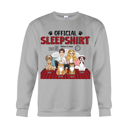 Official Sleepshirt - Personalized Dog T-shirt And Hoodie