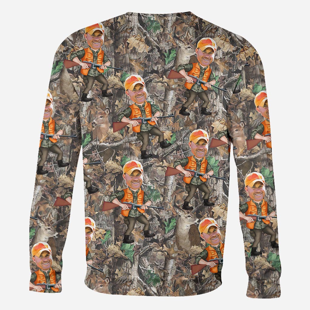 Photo Inserted Hunter - Personalized Hunting All Over Shirt