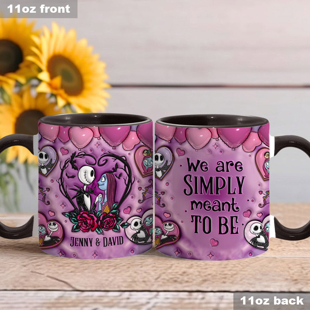 You And Me - Personalized Nightmare Accent Mug