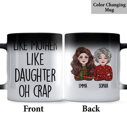 Like Mother Like Daughter - Personalized Mother Mug