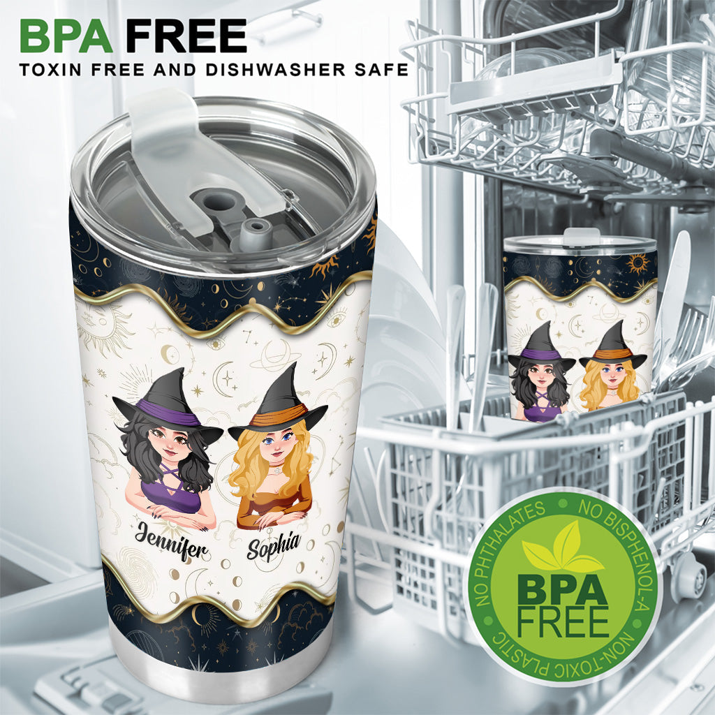 We're Not Sugar And Spice - Personalized Witch Tumbler