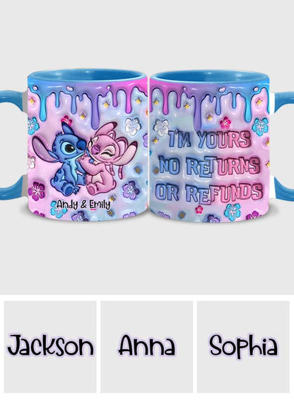 I'm Yours No Returns - Personalized Ohana Accent Mug