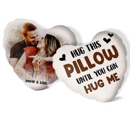 You & Me - Personalized Couple Shaped Pillow