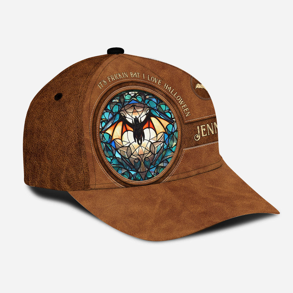 It's Frickin' Bat I Love Halloween - Personalized Witch Classic Cap