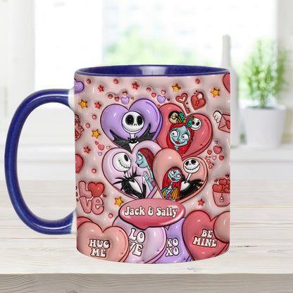 We’re Simply Meant To Be - Personalized Nightmare Accent Mug