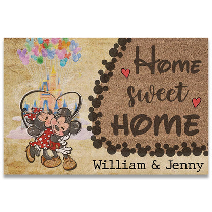 Home Sweet Home - Personalized Mouse Doormat