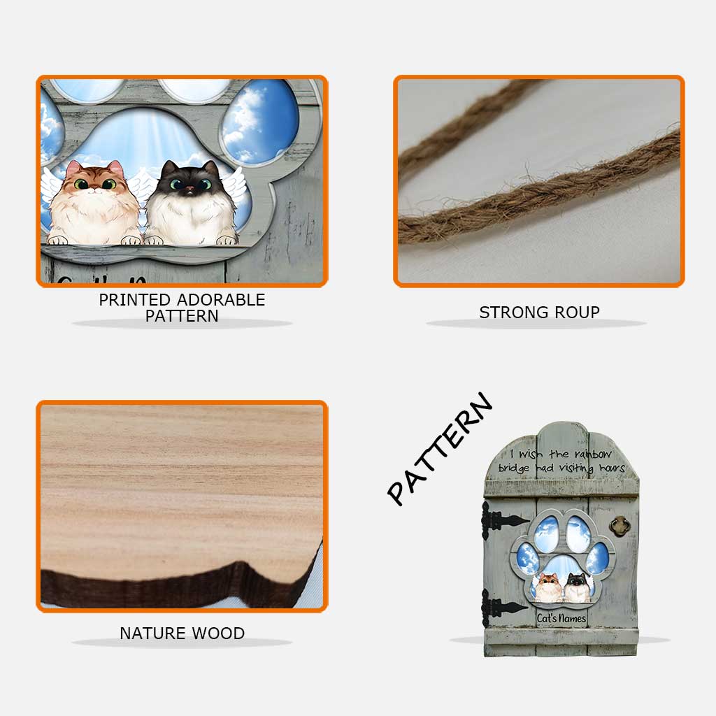 I Always Love You - Personalized Cat Wood Sign