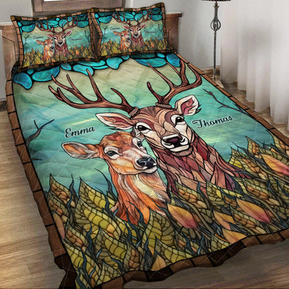 You & Me We Got This - Personalized Hunting Quilt Set