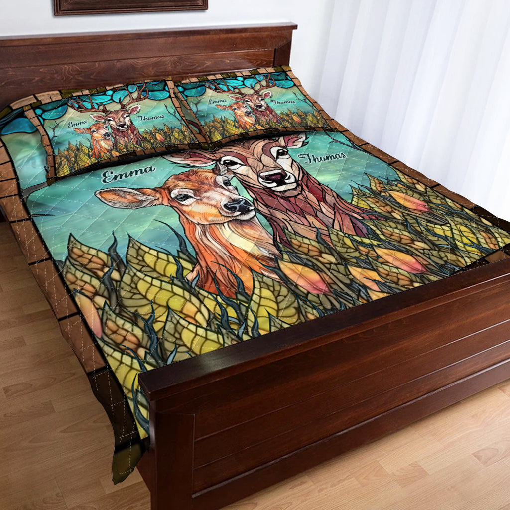 You & Me We Got This - Personalized Hunting Quilt Set