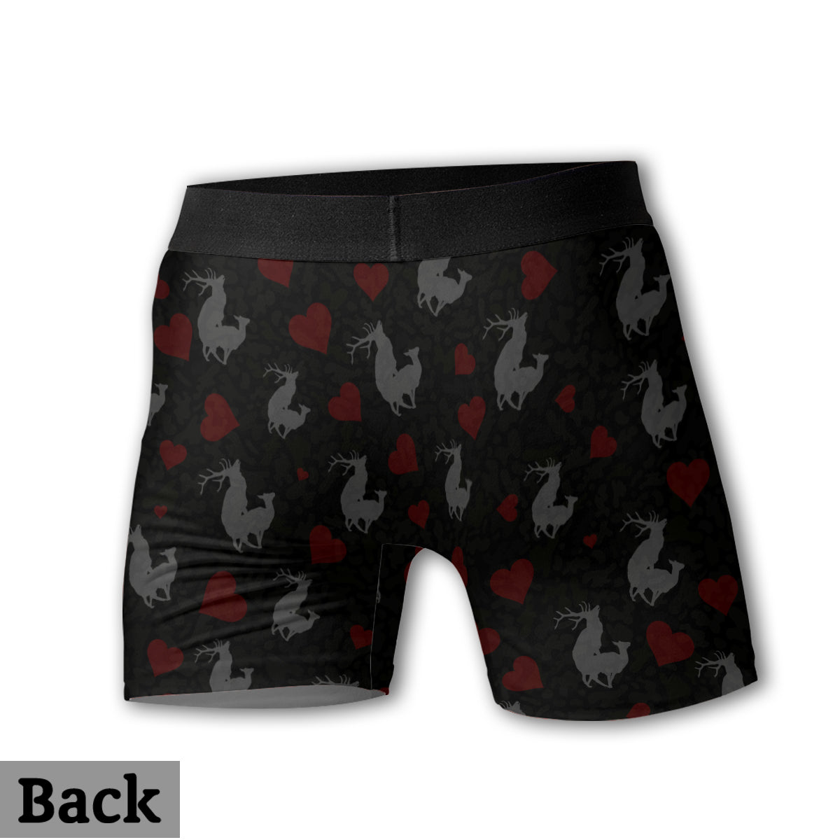 I Love Her Target I Love His Gun - Personalized Hunting Women Briefs & Men Boxer Briefs