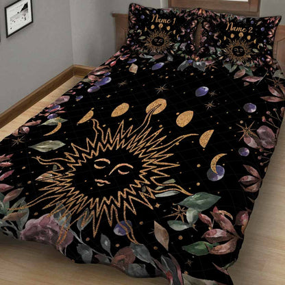 The Moon - Personalized Witch Quilt Set