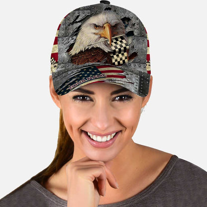 Love Racing Personalized Cap With Printed Vent Holes