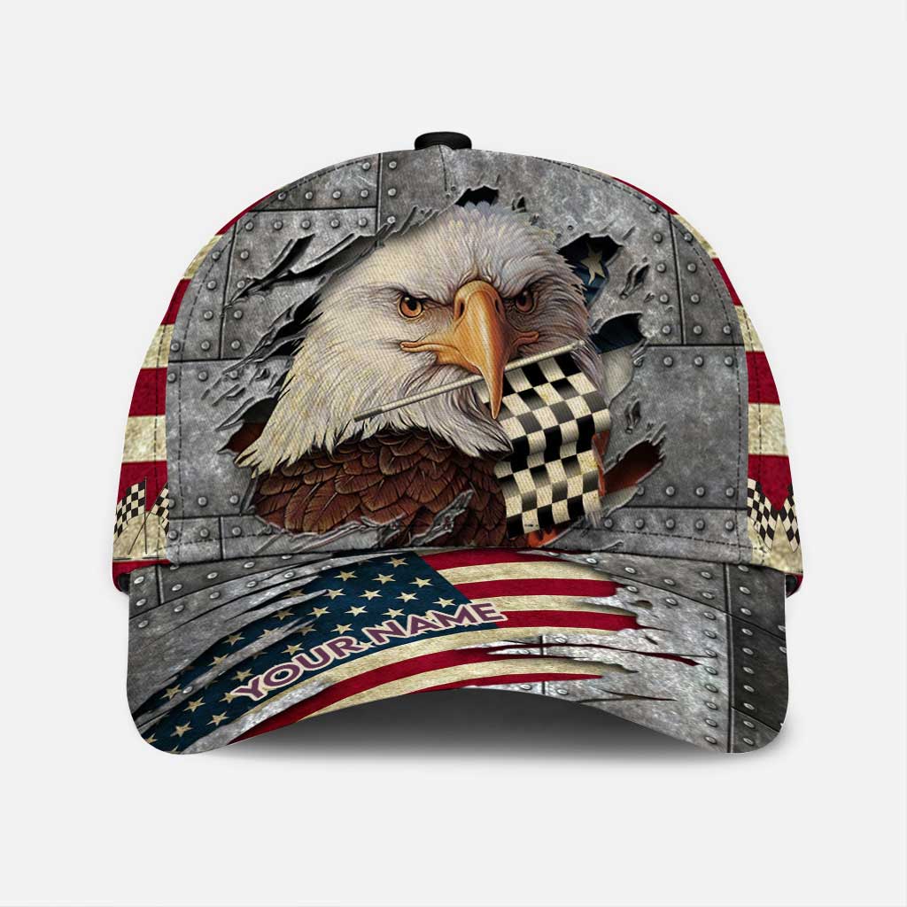 Love Racing Personalized Cap With Printed Vent Holes