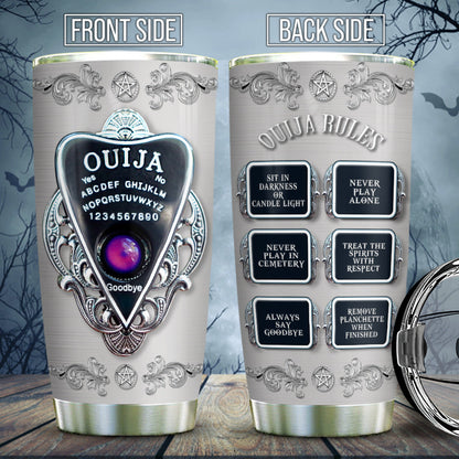 Metal Style Ouija Table Witch Rules - Witch Tumbler 0822