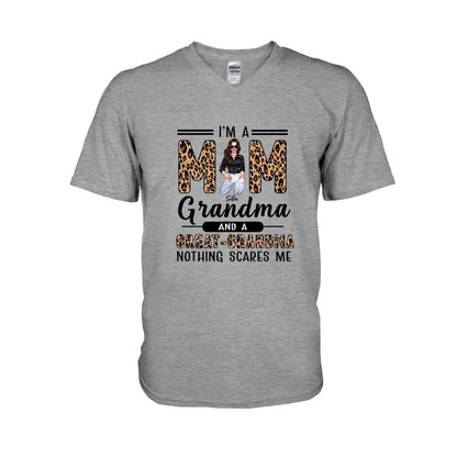 I'm A Mom A Grandma And A Great Grandma - Personalized T-shirt and Hoodie