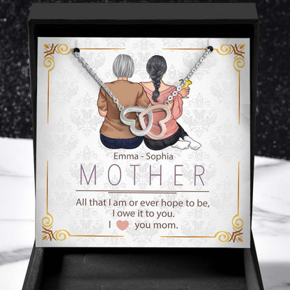 Mother And Daughter - Personalized Mother’s Day Mother Necklace