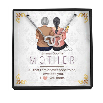 Mother And Daughter - Personalized Mother’s Day Mother Necklace