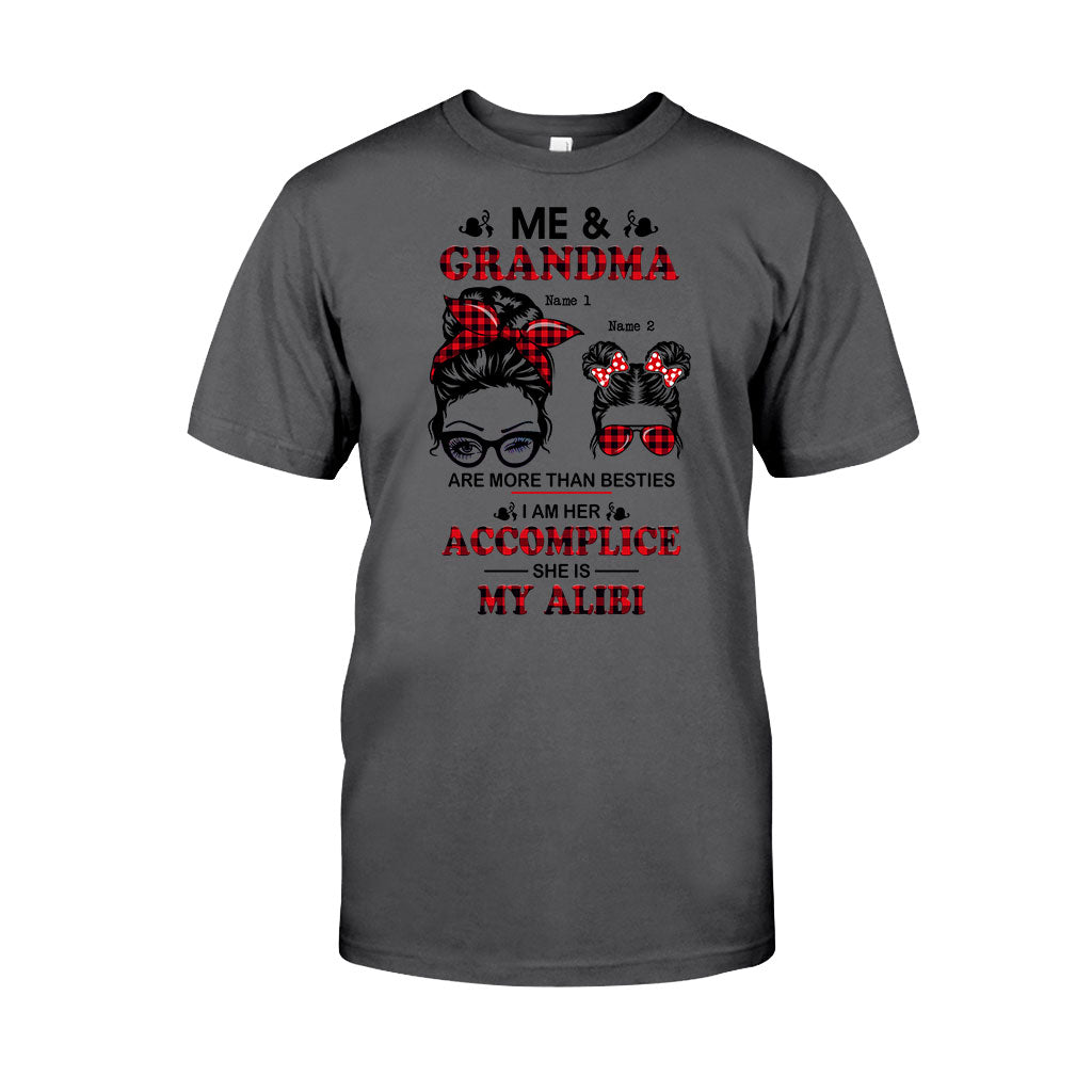 Me & Grandma Are More Than Besties - Personalized T-shirt and Hoodie