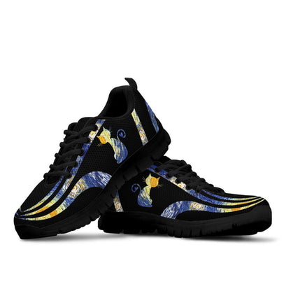 Starry Line Cat Sneakers 0622
