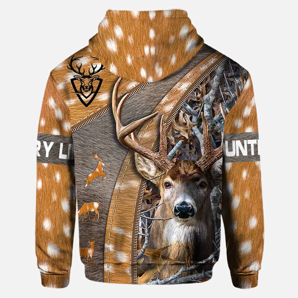 Country Life - Personalized Hunting Hoodie and Leggings With 3D Pattern Print
