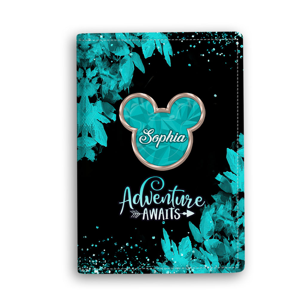 Adventure Awaits - Personalized Mouse Passport Holder