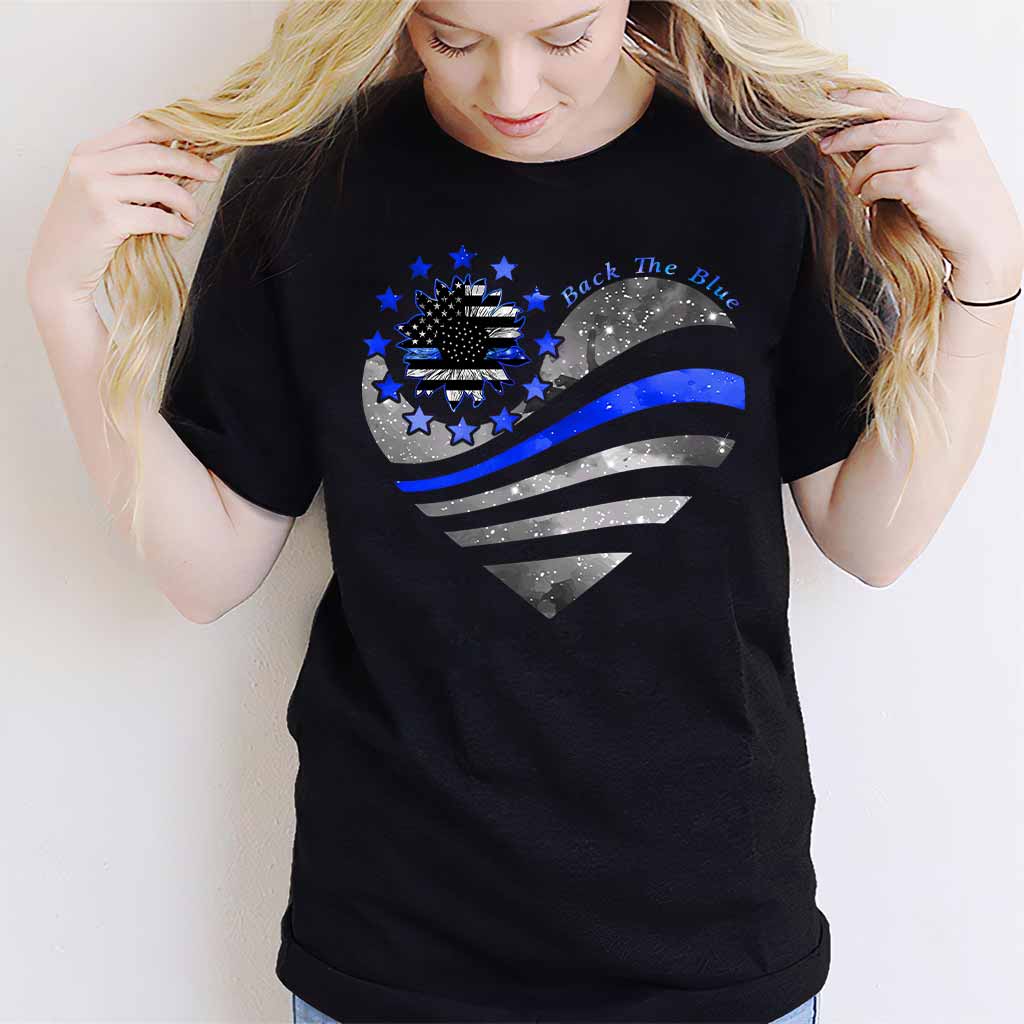 Blue Line - Police Officer T-shirt And Hoodie 062021