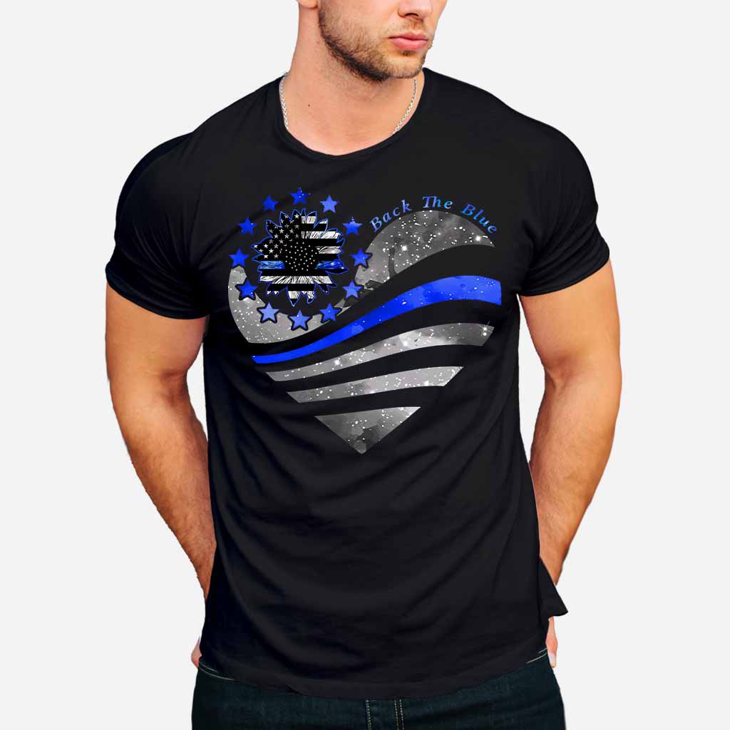 Blue Line - Police Officer T-shirt And Hoodie 062021