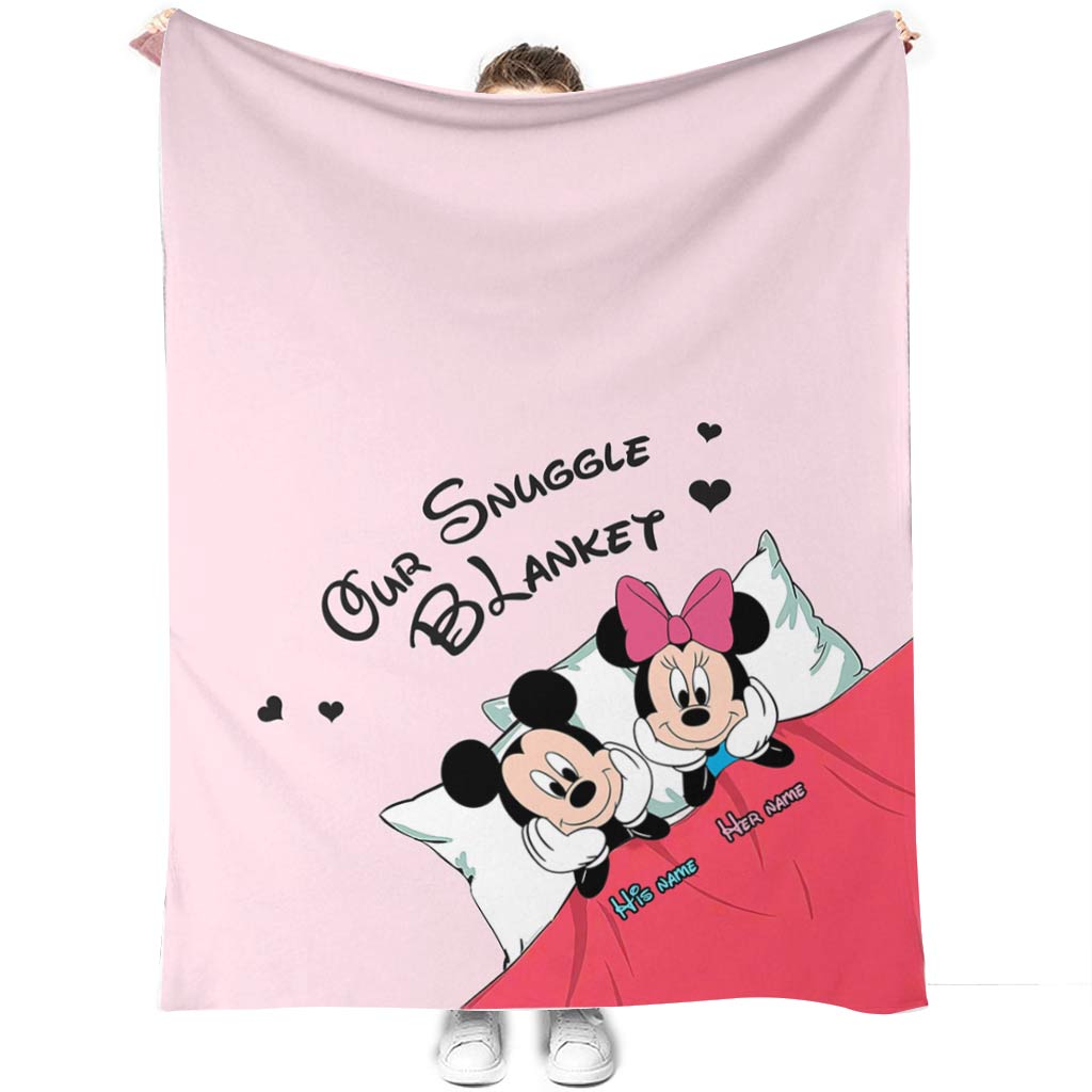 Our Snuggle Blanket - Personalized Mouse Blanket