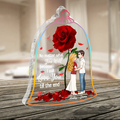 I Still Love You Till The End - Personalized Mother's Day Couple Custom Shaped Acrylic Plaque