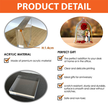 I Still Love You Till The End - Personalized Mother's Day Couple Custom Shaped Acrylic Plaque