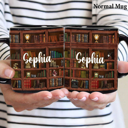 Loves Books - Personalized Book Mug