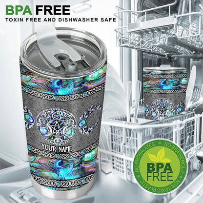 Triple Moon - Personalized Witch Tumbler