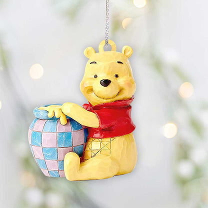 Little Bear - Christmas Mouse Ornament (Printed On Both Sides)