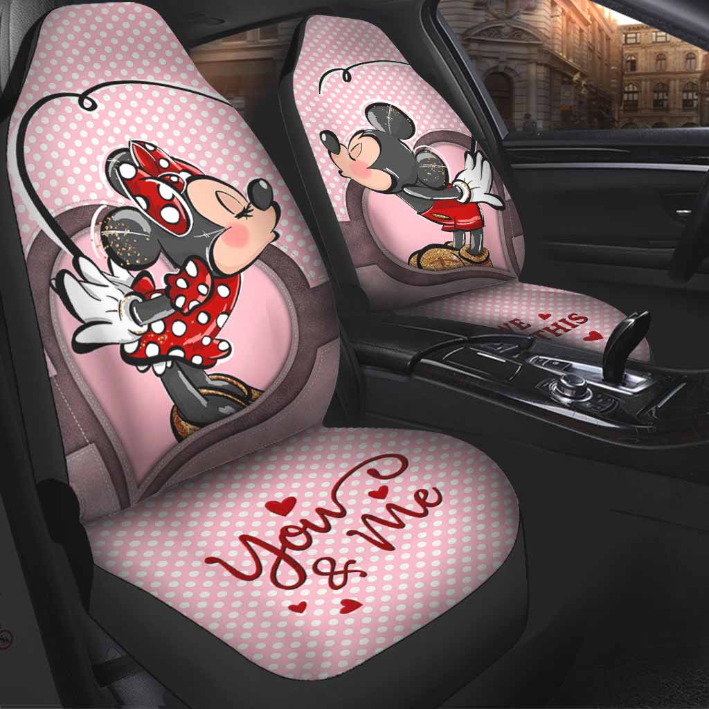 Magic Love Forever - Personalized Mouse Seat Covers