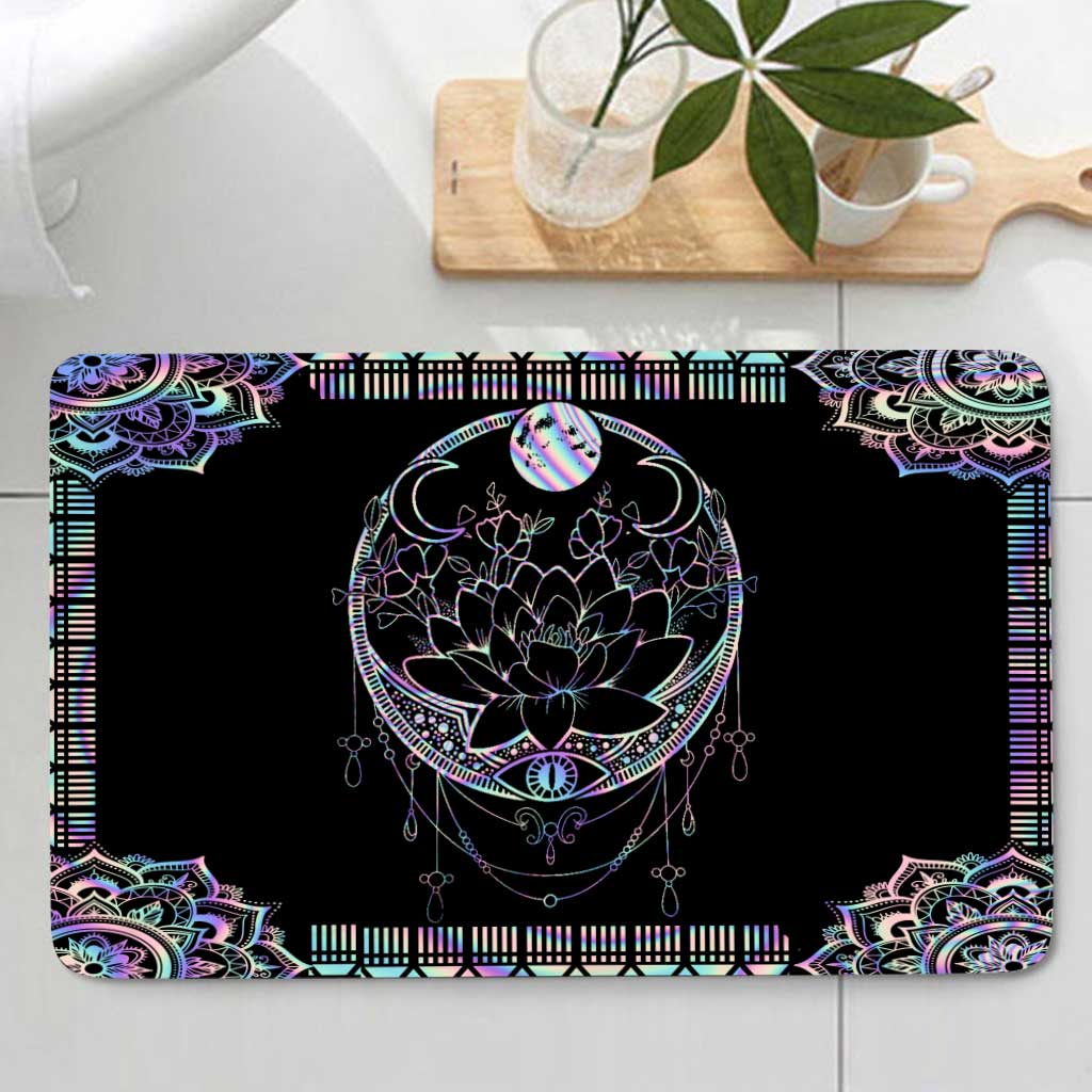 Magic Moon Witch Vibes - 3 Pieces Bathroom Mats Set