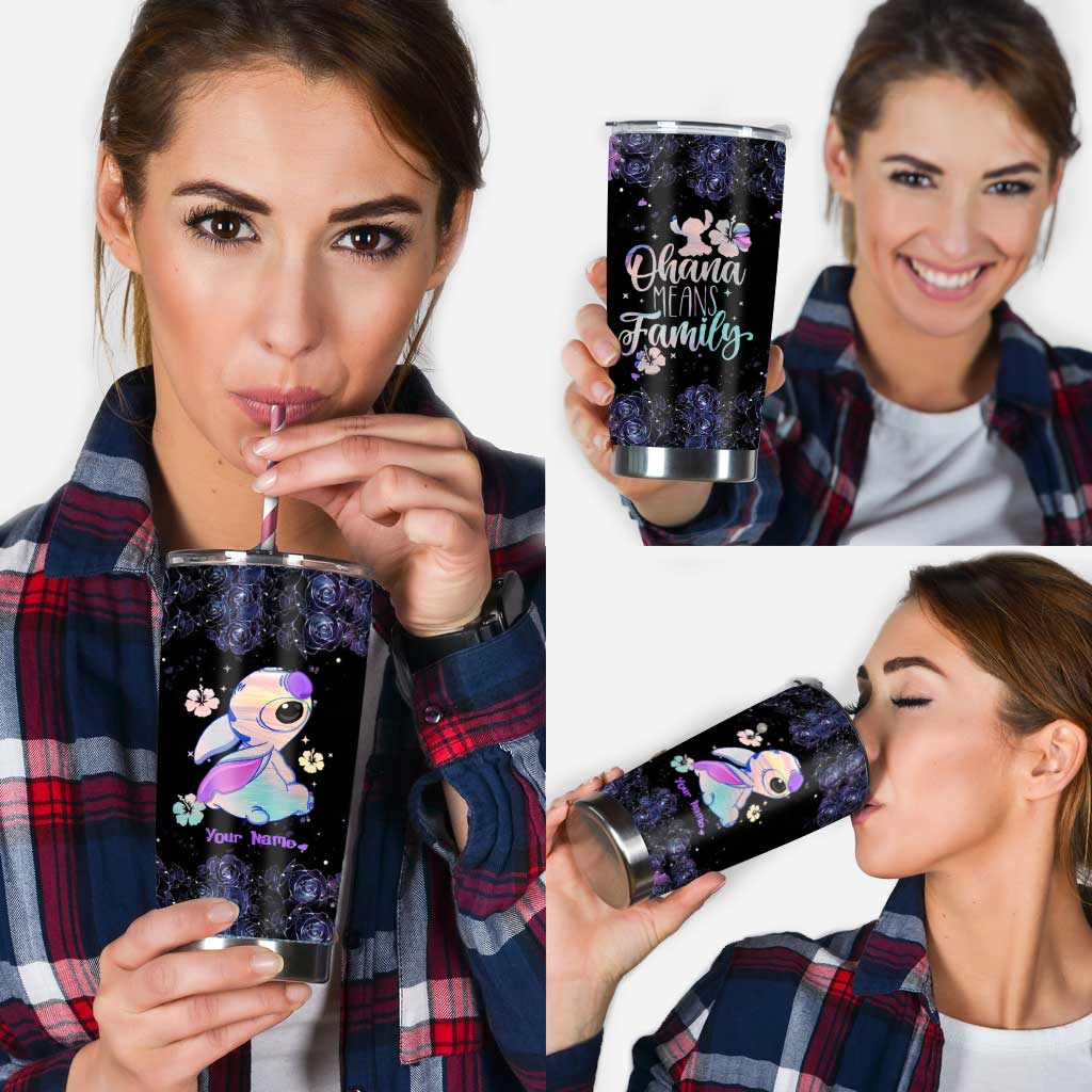 Ohana Means Family - Personalized Ohana Tumbler