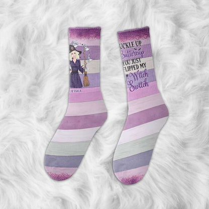 Witch Switch - Personalized Witch Socks