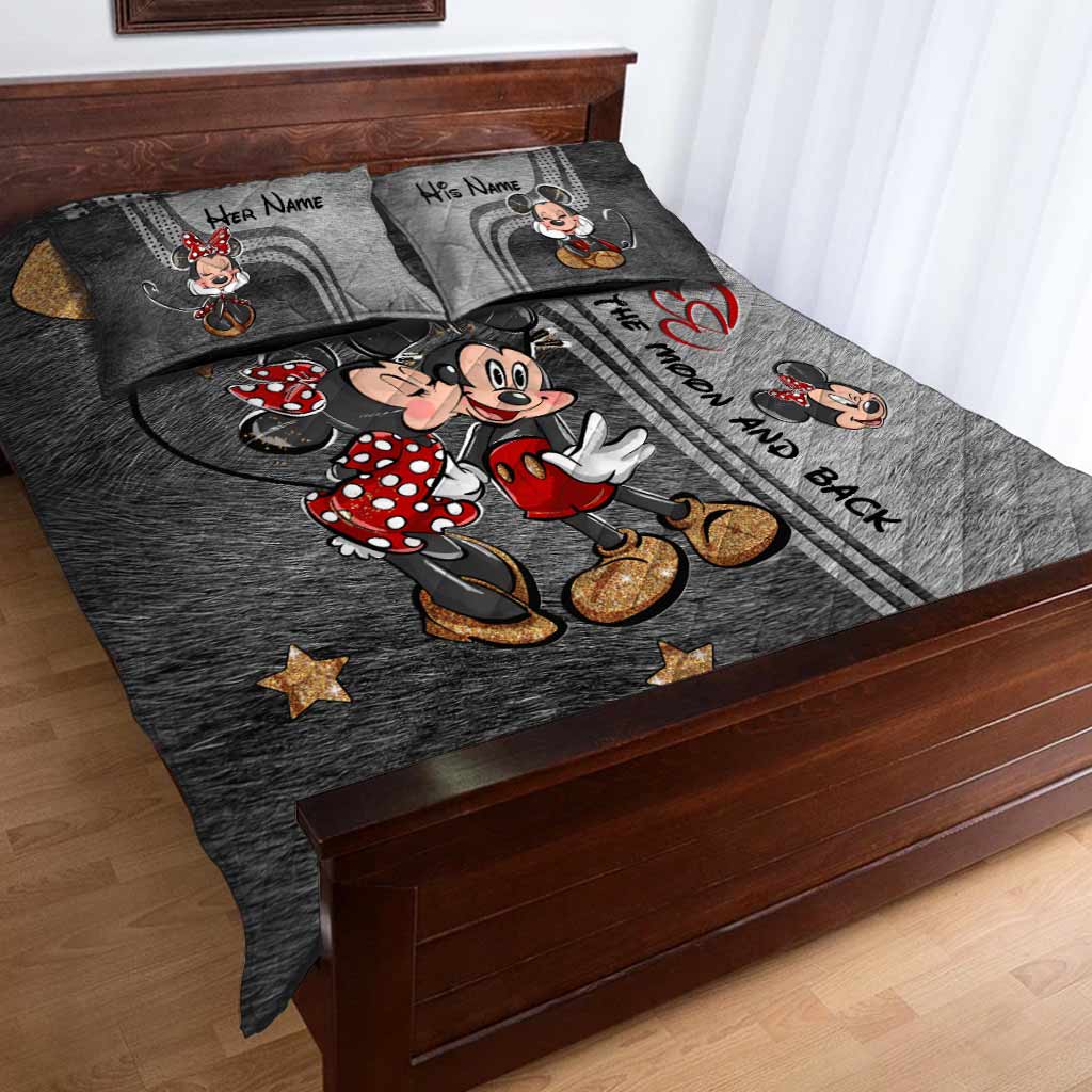 Magic Mouse Ears - Personalized Quilt Set