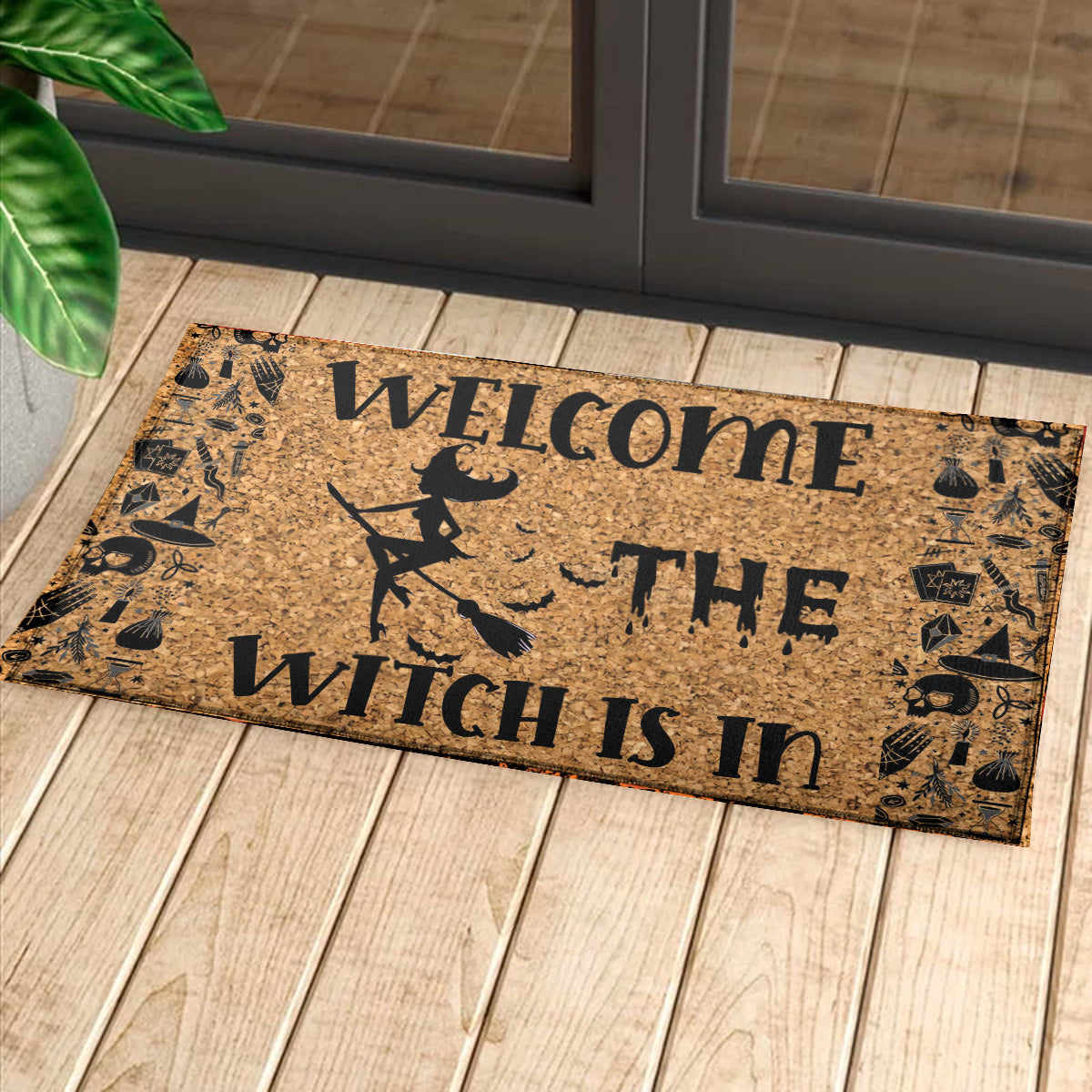 Welcome The Witch Is In - Witch Doormat 0822