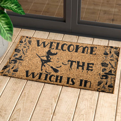 Welcome The Witch Is In - Witch Doormat 0822