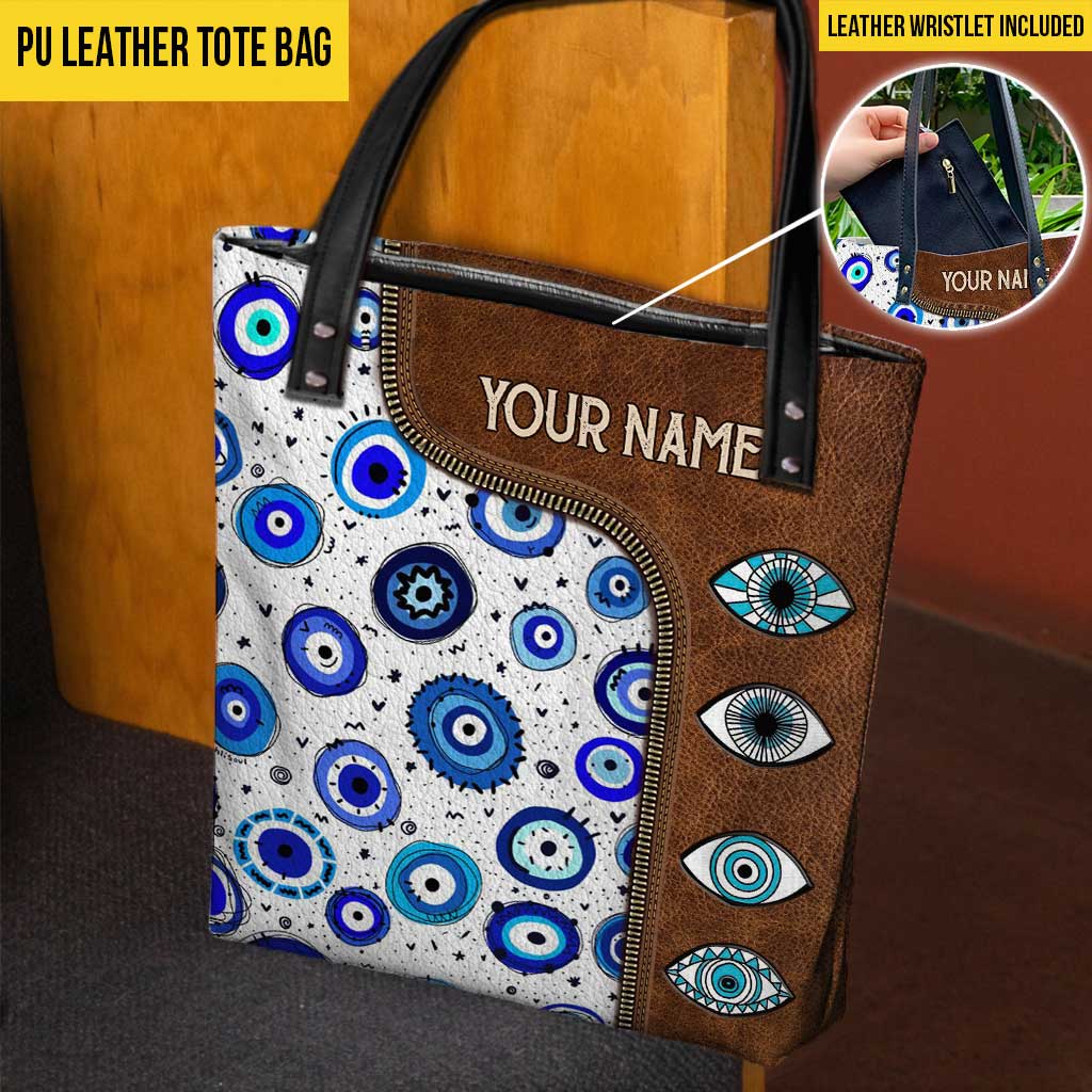 Evil Eye Witch Personalized Tote Bag