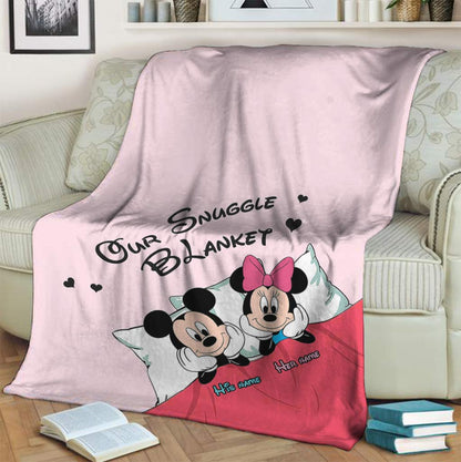 Our Snuggle Blanket - Personalized Mouse Blanket