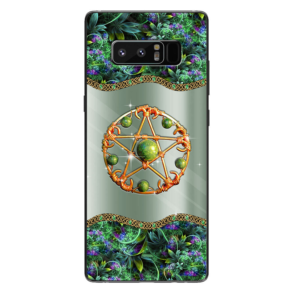 Mystery Witch Star - Personalized Phone Case With 3D Printed